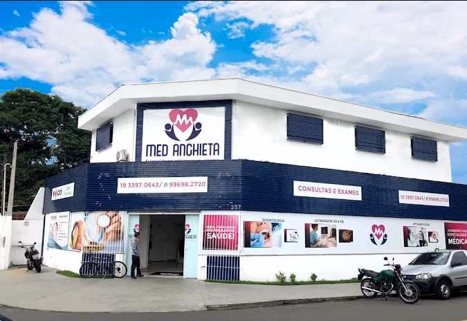 Fachada da unidade Med Anchieta em Campinas